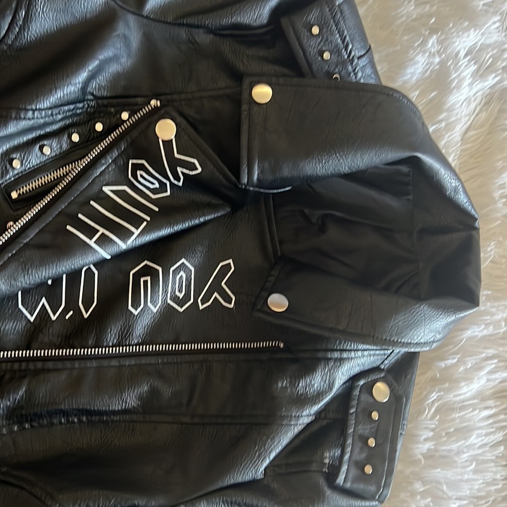 Pleather Jacket - image 6